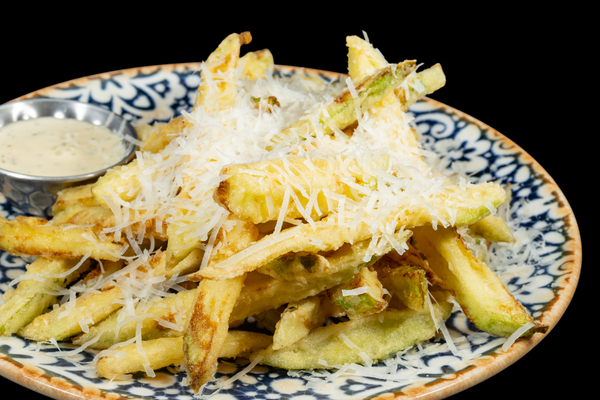 ТИКВИЧКИ ПO ГРЪЦКИ С ЧЕСНОВ СОС